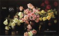 Roses fleur peintre Joseph DeCamp